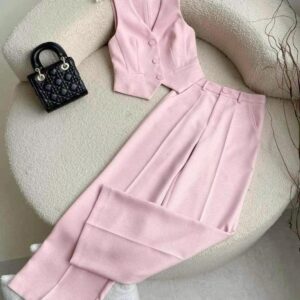 Conjunto chaleco y pantalón