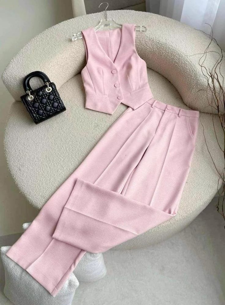 Conjunto chaleco y pantalón