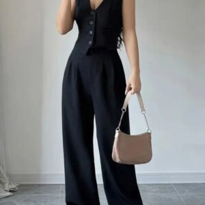 Conjunto chaleco y pantalón